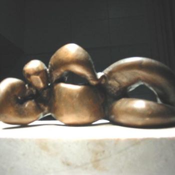 Sculpture titled "Lying figure" by Bertalan, Original Artwork
