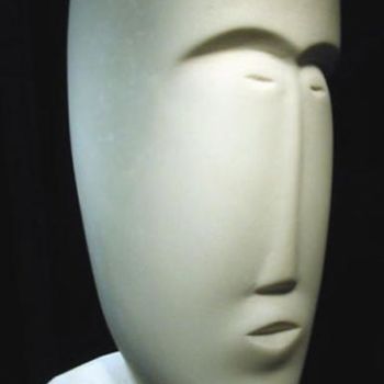 Sculptuur getiteld "Head" door Bertalan, Origineel Kunstwerk