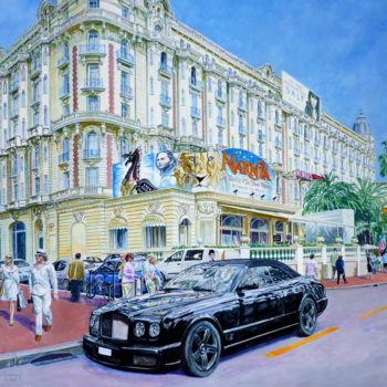 Painting titled "Cannes festival" by Berthoumieux, Original Artwork