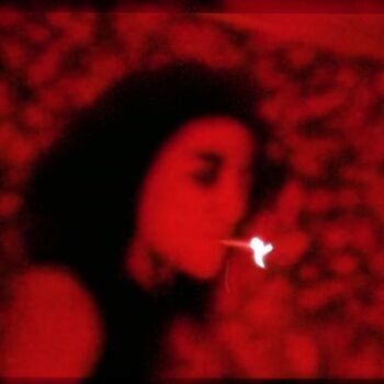 Digital Arts titled "Blurry Girl" by Bertrand Fraysse, Original Artwork, Digital Painting