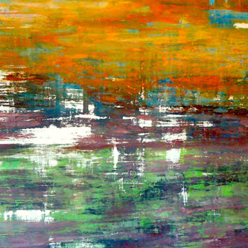 Schilderij getiteld "atmosphère confuse" door Bertrand Maury, Origineel Kunstwerk