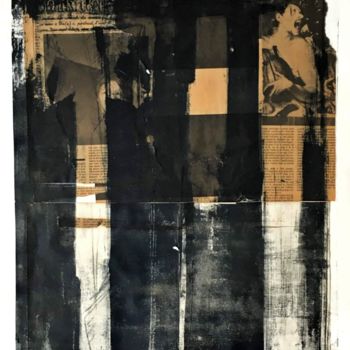 Gravures & estampes intitulée "Hommage" par Bertrand Tardieu, Œuvre d'art originale, Lithographie