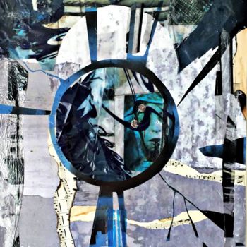 Collages titled "Assomption Initiati…" by Bertrand Tardieu, Original Artwork, Collages