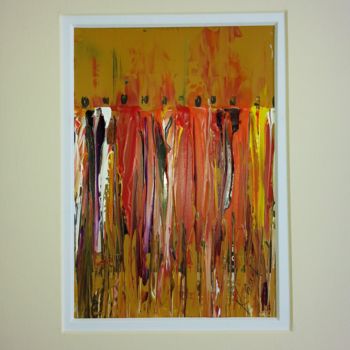 Painting titled "Accra parade 3" by Joseph Kwaw Besoabewie, Original Artwork
