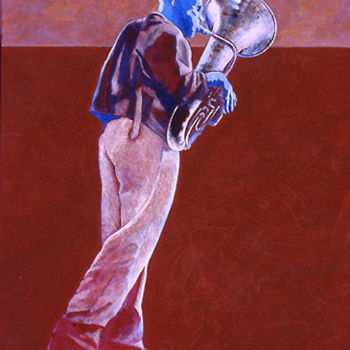 Peinture intitulée "tuba ©" par Billy Renoir, Œuvre d'art originale, Acrylique