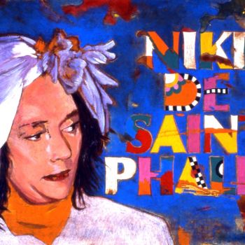 Pittura intitolato "Niki de Saint Phall…" da Billy Renoir, Opera d'arte originale, Acrilico