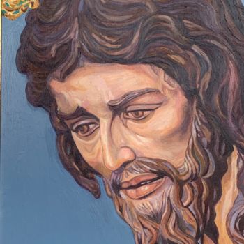 Painting titled "San Gonzalo" by Dolores Fernández, Original Artwork, Oil