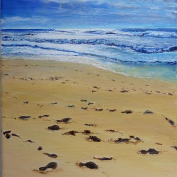 Peinture intitulée "Save the Océan" par Betty Dovi, Œuvre d'art originale, Acrylique