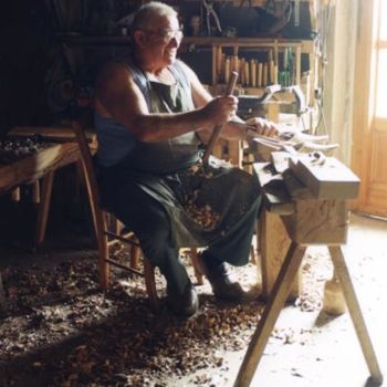 Fotografia intitulada "Marius et les sabots" por Michel Bettendroffer, Obras de arte originais