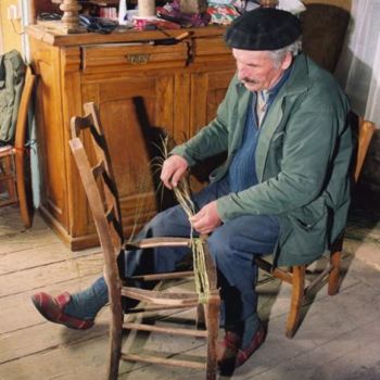 Fotografia intitulada "Le rempailleur" por Michel Bettendroffer, Obras de arte originais