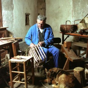 "Le vannier bleu." başlıklı Fotoğraf Michel Bettendroffer tarafından, Orijinal sanat