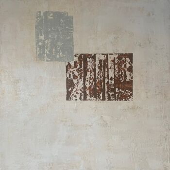Картина под названием "Windows" - Bettina Axel, Подлинное произведение искусства, Акрил Установлен на Деревянная рама для но…