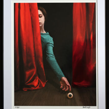 Photographie intitulée "Jeter un œil 01/20" par Bettina Dupont, Œuvre d'art originale, Photographie manipulée