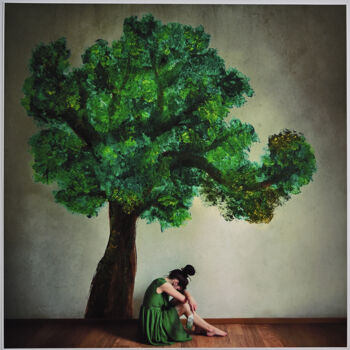 Фотография под названием "The lost spring 01/…" - Bettina Dupont, Подлинное произведение искусства, Манипулированная фотогра…