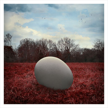 Photography titled "L'orphelin 1/3" by Bettina Dupont, Original Artwork, Manipulated Photography