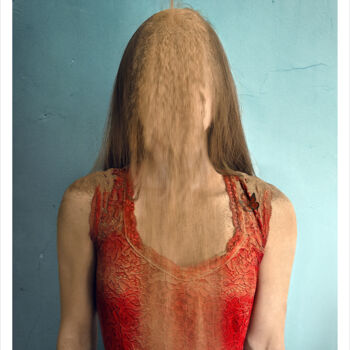 Fotografia zatytułowany „Le sablier 1/3” autorstwa Bettina Dupont, Oryginalna praca, Fotografia cyfrowa