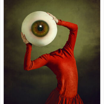 Photographie intitulée "Avoir l'œil 03/20" par Bettina Dupont, Œuvre d'art originale, Photographie numérique