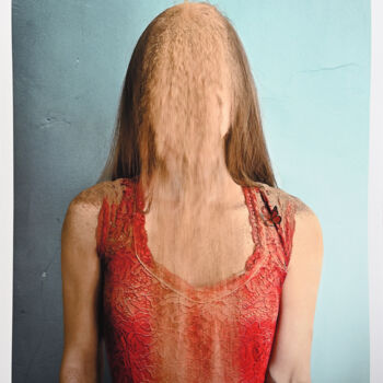 Photographie intitulée "Le sablier 2/3" par Bettina Dupont, Œuvre d'art originale, Photographie numérique