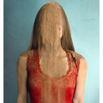 Photographie intitulée "Le sablier 3/3" par Bettina Dupont, Œuvre d'art originale, Photographie numérique