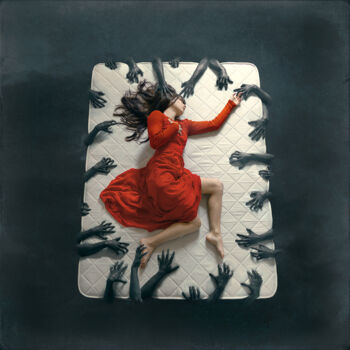 Фотография под названием "Enjoy the nightmare…" - Bettina Dupont, Подлинное произведение искусства, Цифровая фотография