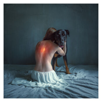 Fotografía titulada "Aimer 1/3" por Bettina Dupont, Obra de arte original, Fotografía digital