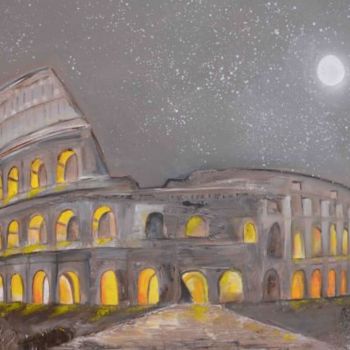 Malerei mit dem Titel "Rome" von Bettina Pichler, Original-Kunstwerk