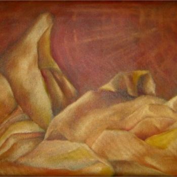 Картина под названием "Vagues à Lâme" - Betty Cohen, Подлинное произведение искусства, Другой