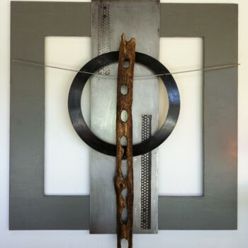 Sculpture titled "XO" by Béatrice Choury, Original Artwork, Metals