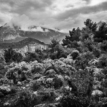 Photography titled "Nowhere: mountains 1" by Georgy Bezborodov, Original Artwork, Digital Photography