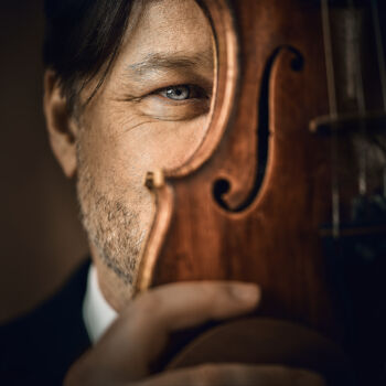 Fotografía titulada "The Violinface / Al…" por Georgy Bezborodov, Obra de arte original, Fotografía no manipulada