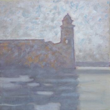 Painting titled "Collioure" by Bf, Original Artwork, Oil