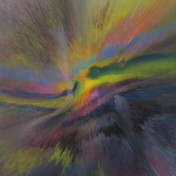 Painting titled "Sunrise" by Biagio Licchello, Original Artwork, Acrylic