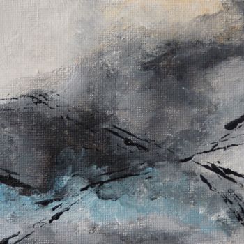 Peinture intitulée "paysage 13" par Brigitte Bibard-Guillon, Œuvre d'art originale, Acrylique