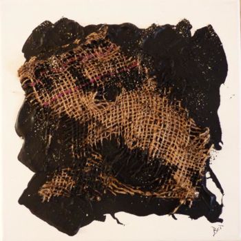 Peinture intitulée "Marée noire 7" par Brigitte Bibard-Guillon, Œuvre d'art originale, Huile