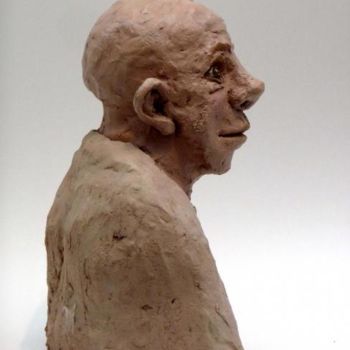 Sculptuur getiteld "jean R" door Bibi Blanchet, Origineel Kunstwerk