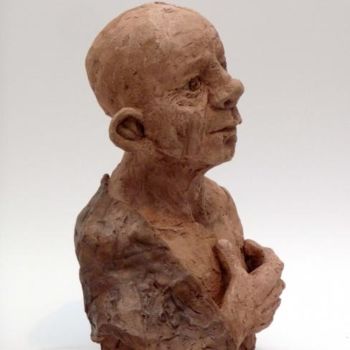 雕塑 标题为“l'homme sage” 由Bibi Blanchet, 原创艺术品
