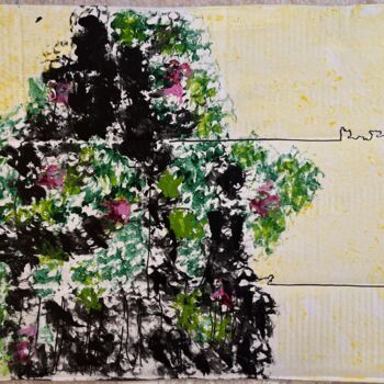 Картина под названием "Landscape 6/7" - Bientot, Подлинное произведение искусства, Акрил