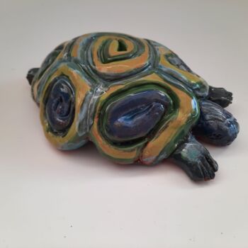 "Turtle" başlıklı Heykel Bilge Dogrucuoglu tarafından, Orijinal sanat, Seramik