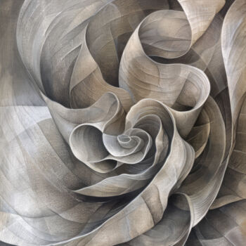 Arts numériques intitulée "Abstract Geometric 6" par Bilge Paksoylu, Œuvre d'art originale, Image générée par l'IA
