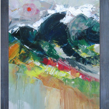 Картина под названием "Sea Edge 7" - Bill Mcarthur, Подлинное произведение искусства, Акрил
