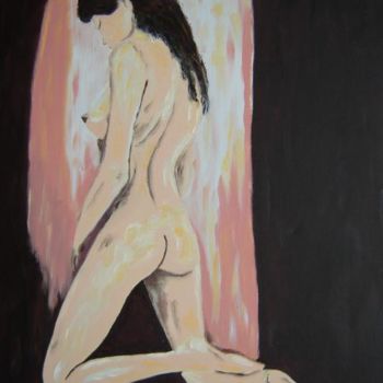 Painting titled "Soumission" by Majuly, Original Artwork