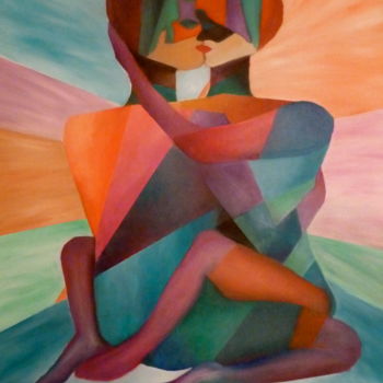 Painting titled "Love" by Billur Maral, Original Artwork