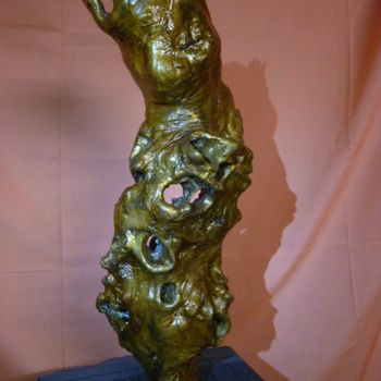 Sculpture titled "war child" by Mirco Baresco, Original Artwork