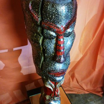Sculpture intitulée "tiki statue" par Mirco Baresco, Œuvre d'art originale