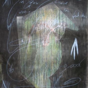 Pintura intitulada "Do good" por Helmut Bischof, Obras de arte originais, Cera