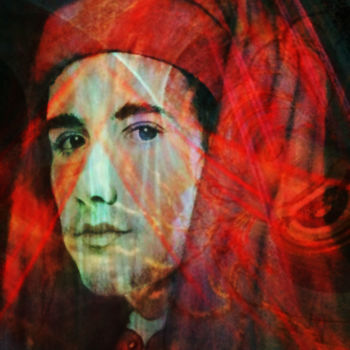 Arte digitale intitolato "Me Giotto" da Beiza Wieland, Opera d'arte originale, Lavoro digitale 2D