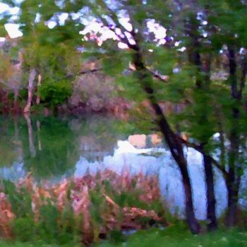 Digital Arts titled "Salem Pond" by Bruce Black, Original Artwork