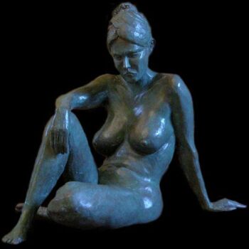 Sculpture titled "POURQUOI" by Blaise Devissi, Original Artwork