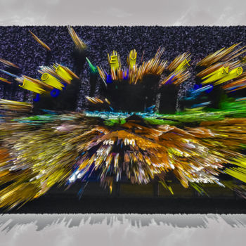 Arts numériques intitulée "UN TRES JOYEUX NOEL…" par Blaise Lavenex, Œuvre d'art originale