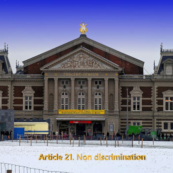 「EUROPE, ARTICLE 21,…」というタイトルの写真撮影 Blaise Lavenexによって, オリジナルのアートワーク